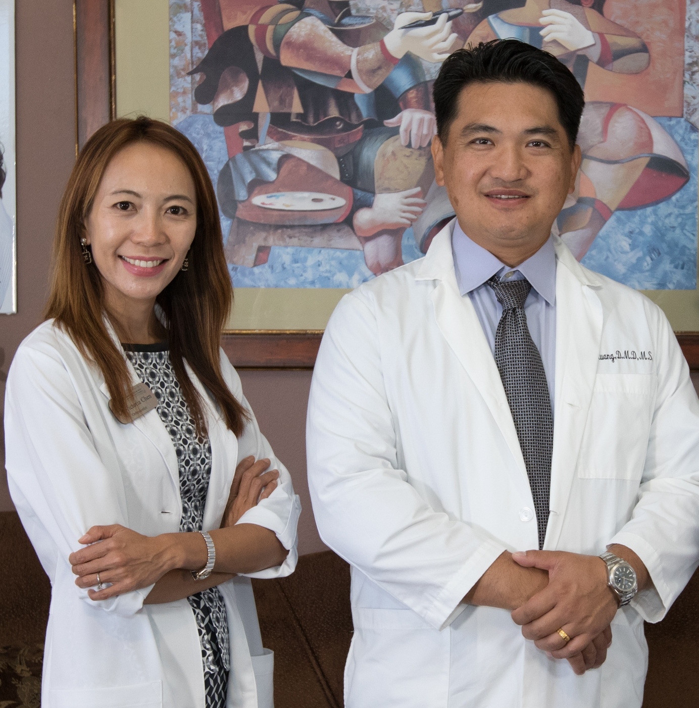 Drs. Allen Huang and Victoria Chen, Las Vegas, NV Periodontist and